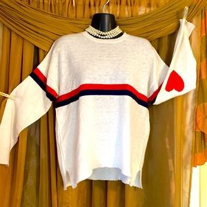 SUNDRY Lightweight Crewneck Sweater-Size 0/XS